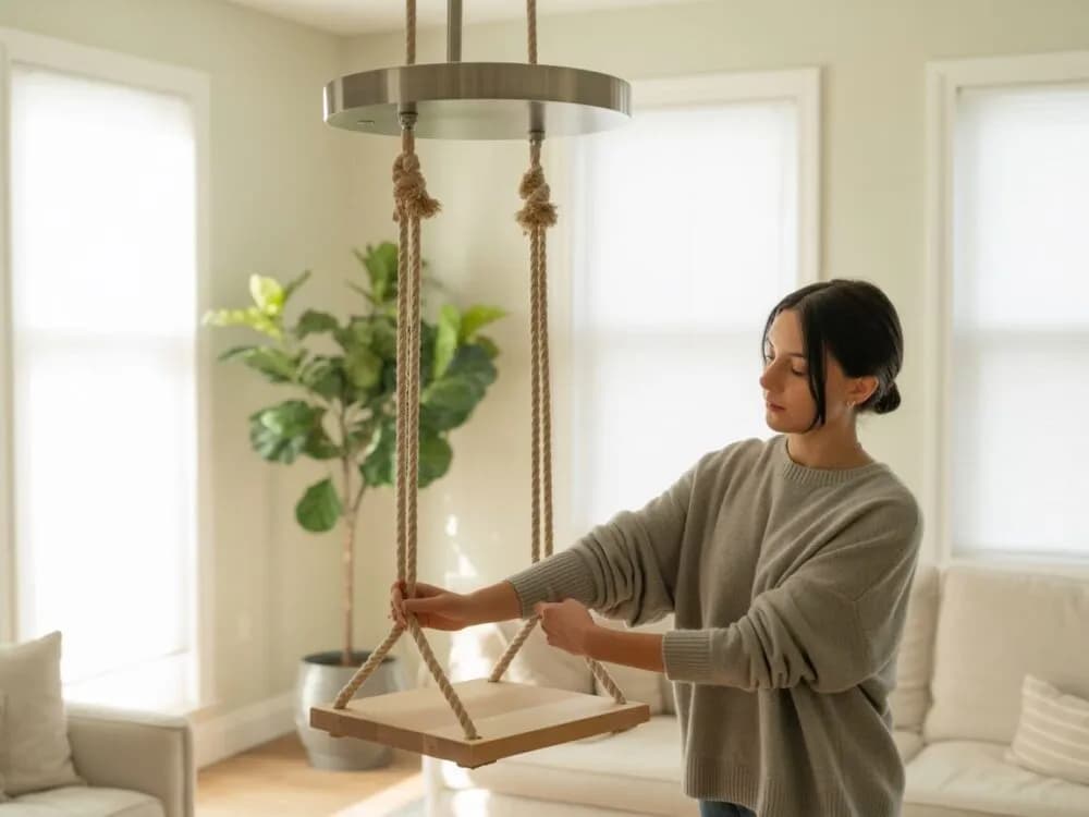 Bezpieczny montaż huśtawki w futrynie: Poradnik krok po kroku