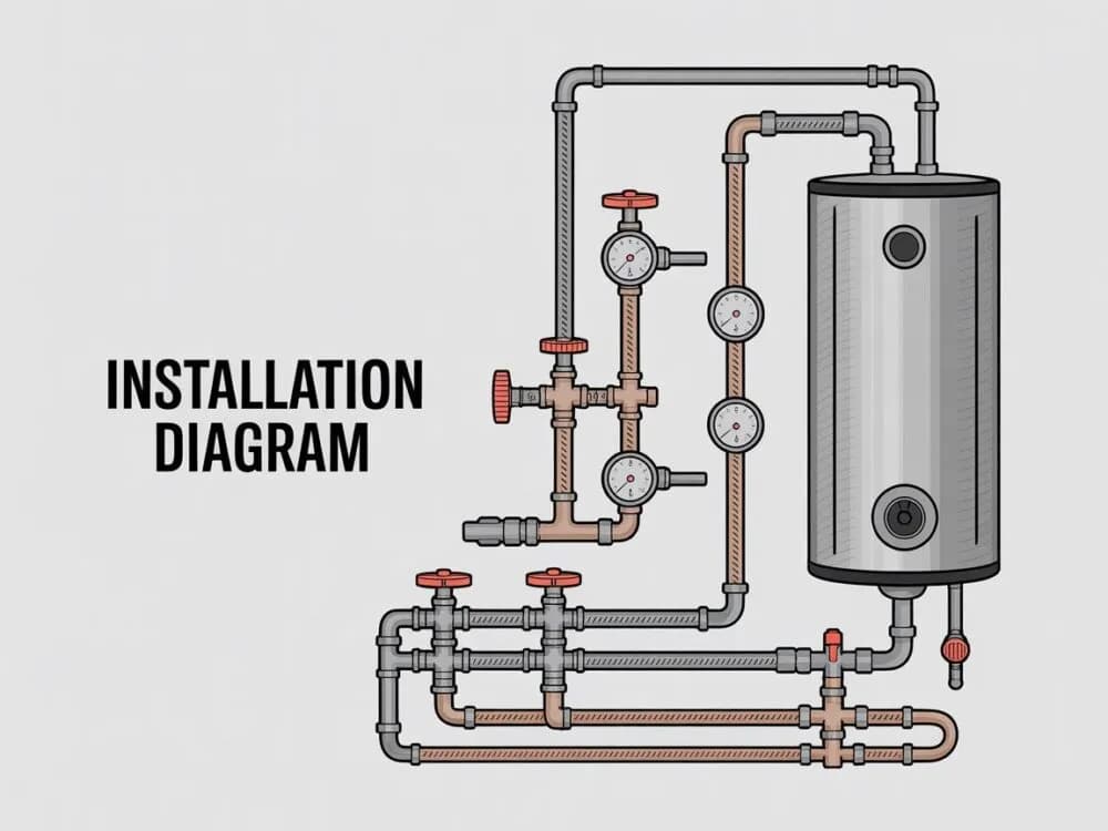 Montaż zaworu zwrotnego bojlera: Instrukcja krok po kroku