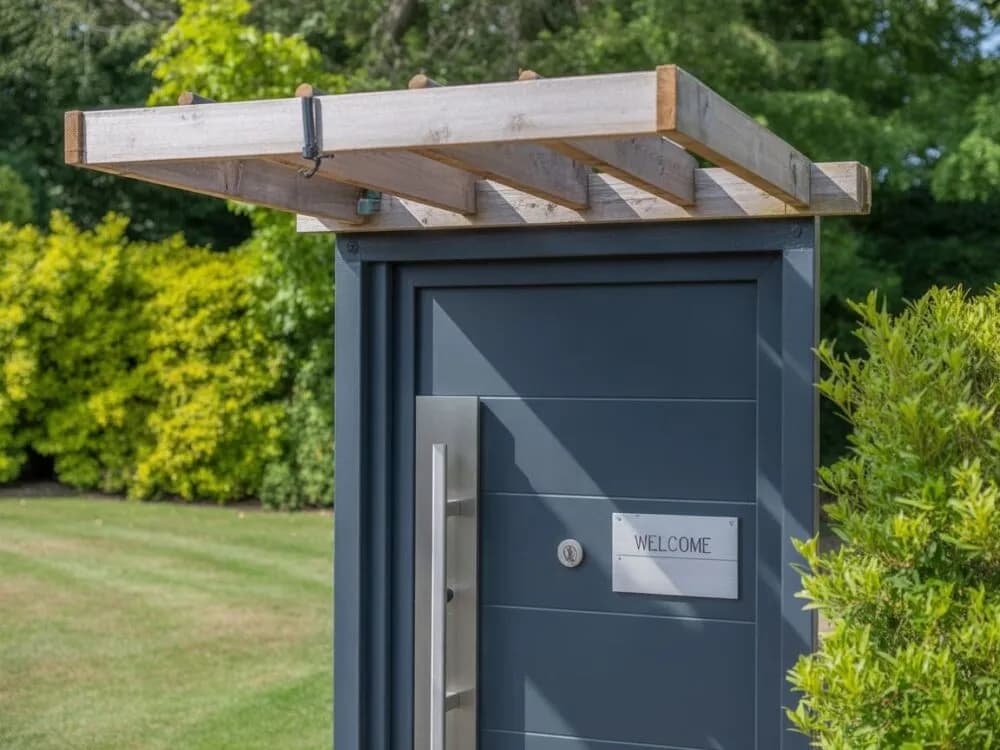 Daszek nad drzwiami DIY: Zbuduj sam i uniknij błędów! Poradnik