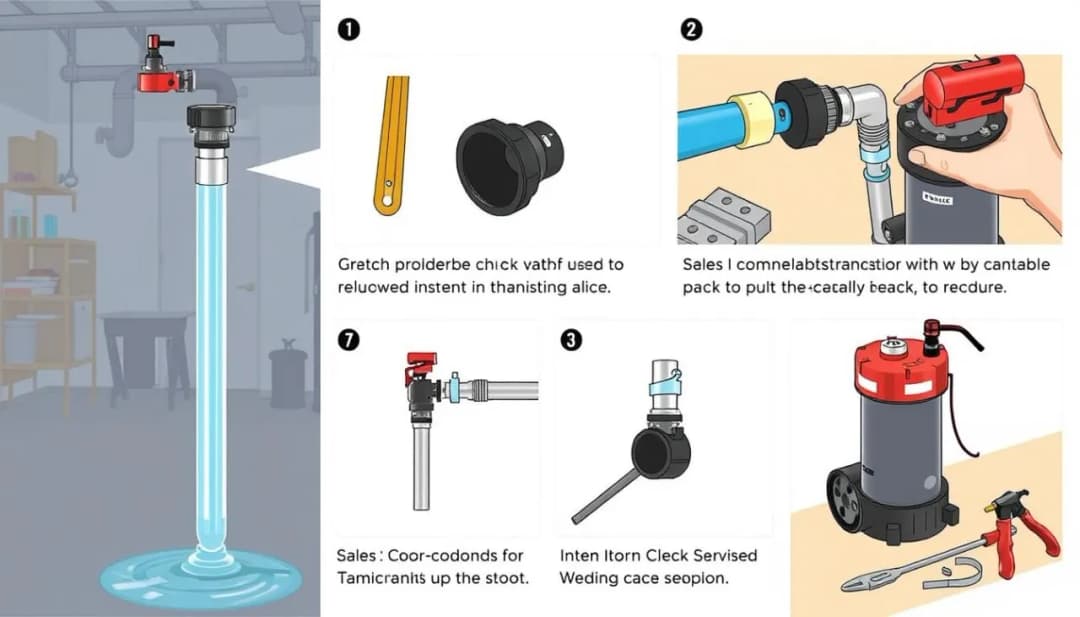 Jak zamontować zawór zwrotny do pompy głębinowej? Poradnik krok po kroku