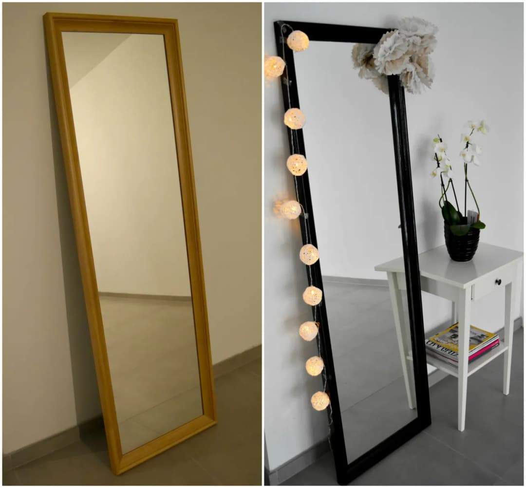 Malowanie ramy lustra sprayem: Krok po kroku do idealnego efektu