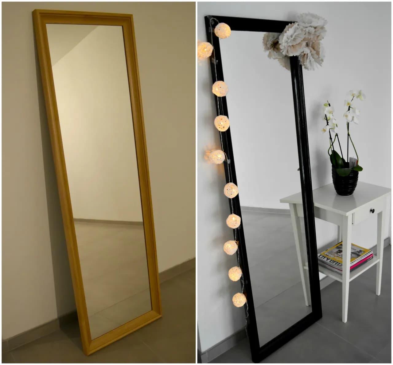 Malowanie ramy lustra sprayem: Krok po kroku do idealnego efektu