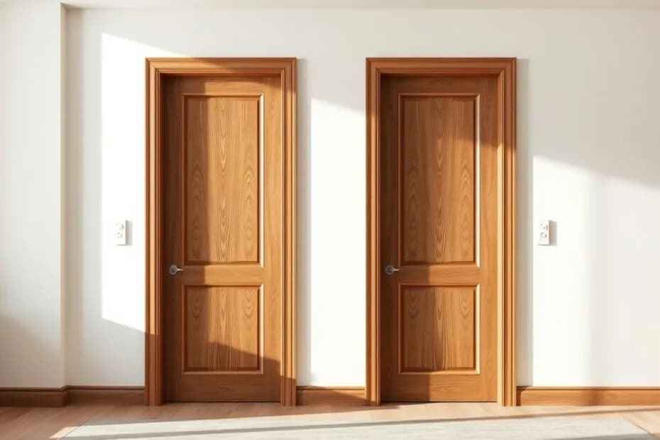Koszty drzwi wewnętrznych z ościeżnicą: Ile naprawdę zapłacisz?